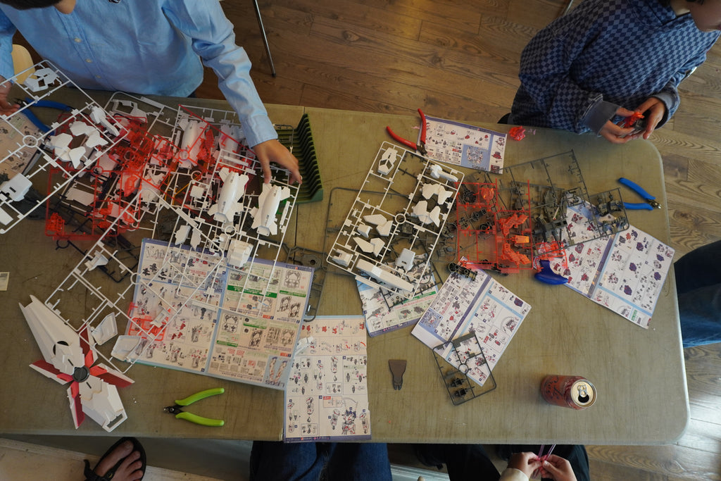 Gunpla/Pokemon Build Party