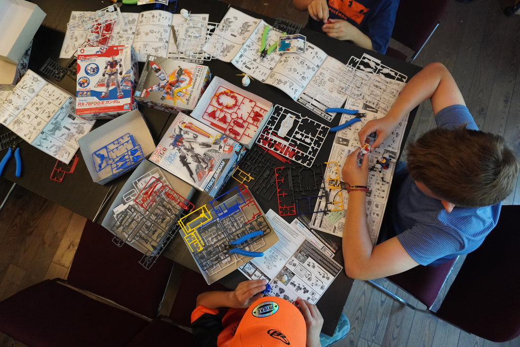 Gunpla/Pokemon Build Party