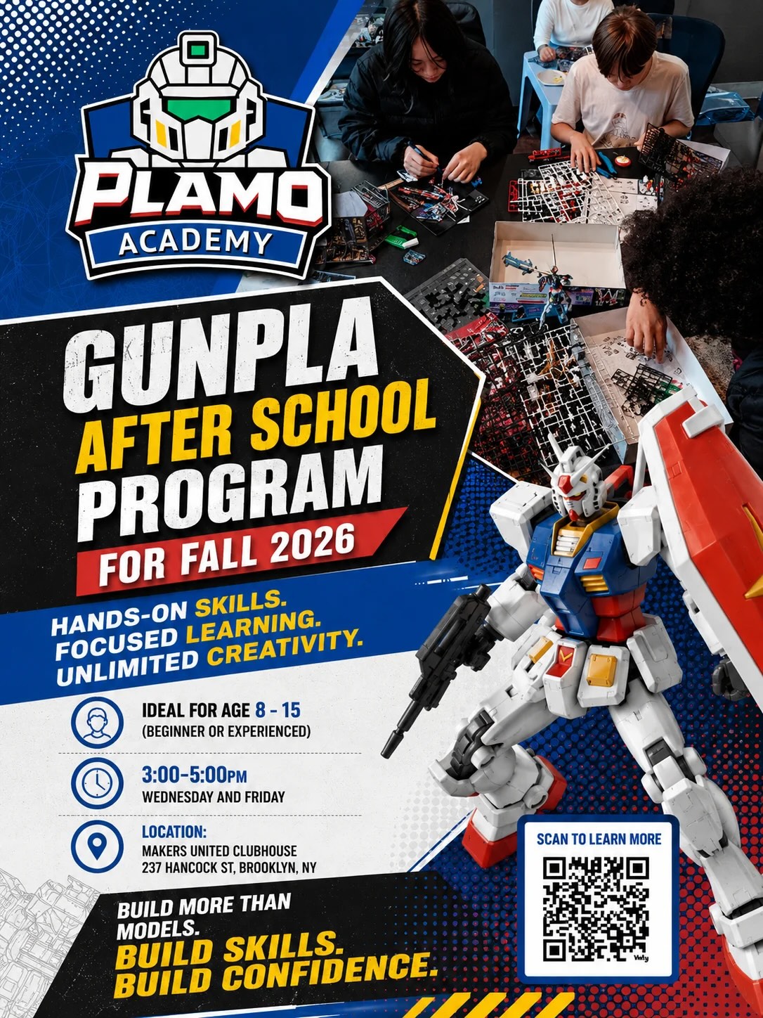 Gunpla After School Fall 2026 (Brooklyn)